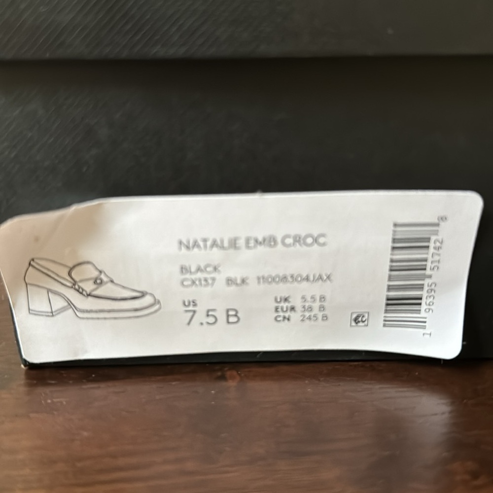 Women's Natalie Loafer Pumps new size 7/5 - Picture 9 of 9